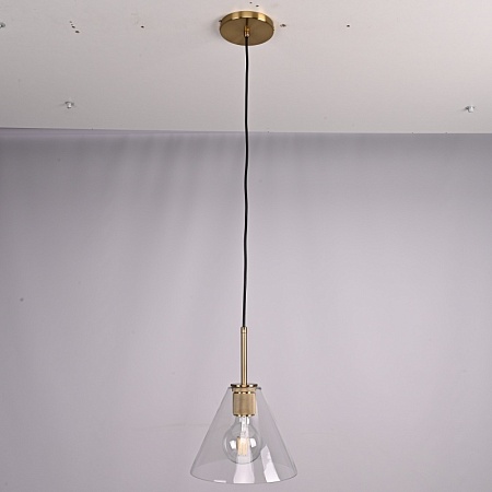 Подвесной Светильник Rh Utilitaire Funnel Pendant Brass Imperiumloft 123649-22 - фото