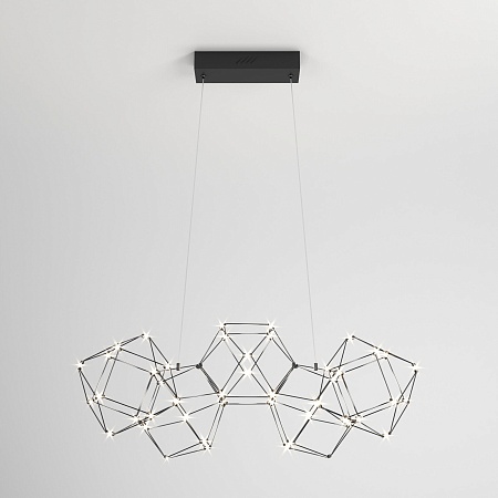 Подвесной акцентный светильник Eurosvet 90168/5 черный жемчуг - фото