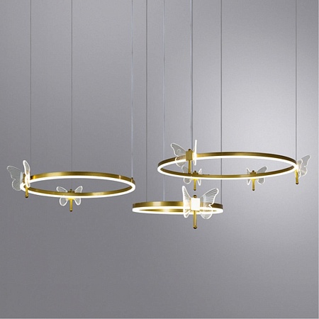 Подвесная люстра Arte Lamp DARCY A2187LM-3GO - фото