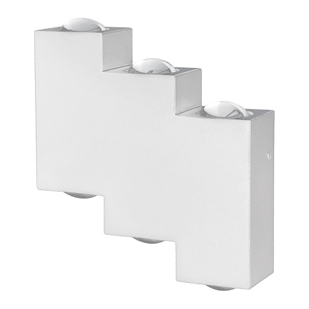 Светильник уличный светодиодный Feron DH110, 6*1W, 600Lm, 3000K, белый - фото