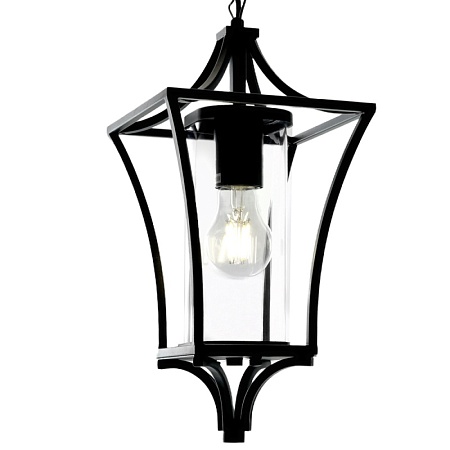 Светильник садово-парковый Feron PL735 на цепочке 60W E27 230V, черный - фото