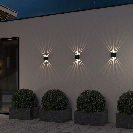 Светильник садово-парковый со светодиодами Sole 35149/D черный - фото