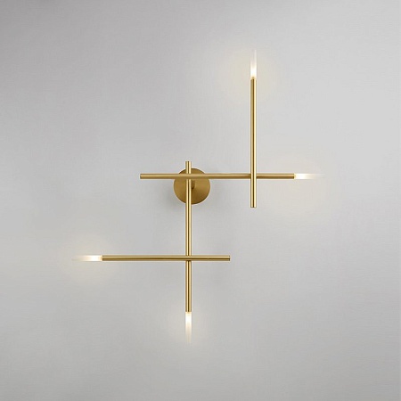 Настенное Бра Traverse Wall Gold H98 Imperiumloft 207740-26 - фото