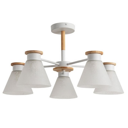 Потолочная люстра Arte Lamp TYLER A1031PL-5WH - фото