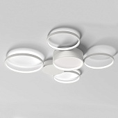 Потолочная Люстра В Виде Колец Twine 5 Rings White Imperiumloft 204615-26