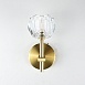 Бра Boule De Cristal Single Sconce Brass Imperiumloft 73511-22 - фото