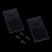 Заглушка к магнитному шинопроводу (2шт) ST-Luce Черный ST005.469.00