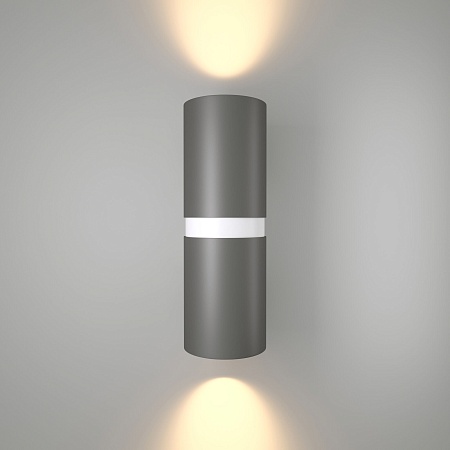 Светильник садово-парковый Liberty 35124/U серый/белый Elektrostandard - фото