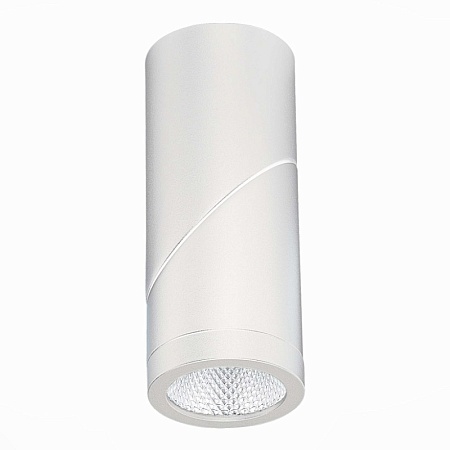 Светильник потолочный Белый LED 1*10W 4000K 800Lm Ra>90 38° IP44 D62xH151 165-265V ST650.542.10 - фото