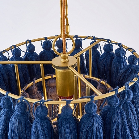 Подвесной Светильник Tassel Синий Imperiumloft 181895-26 - фото