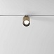 Mini Magnetic Трековый поворотный светильник 9W 3000K латунь/черный 85204/01 - фото