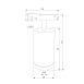 Slim Magnetic R07 Трековый светильник 8W 4200K Porte черный 85507/01 85507/01 Elektrostandard - фото