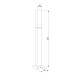Уличный ландшафтный светильник 1537 TECHNO LED 3000K чёрный 1537 TECHNO LED Elektrostandard - фото