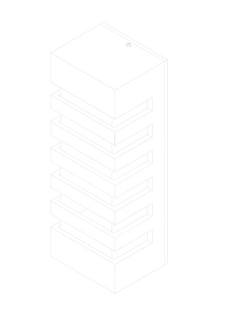 Настенный светильник (бра) Outdoor Remsa O034WL-02B - фото