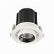 Св-к встр. Белый LED 1*12W 3000K 900Lm Ra80 24° IP20 D90xH92 180-240V ST702.238.12 - фото