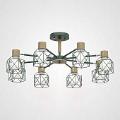Потолочная Люстра Corf B3 Green 8 Lamps Imperiumloft 189485-26