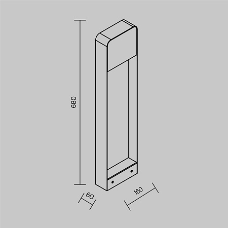 Ландшафтный светильник Outdoor O481FL-L7BWD3K - фото