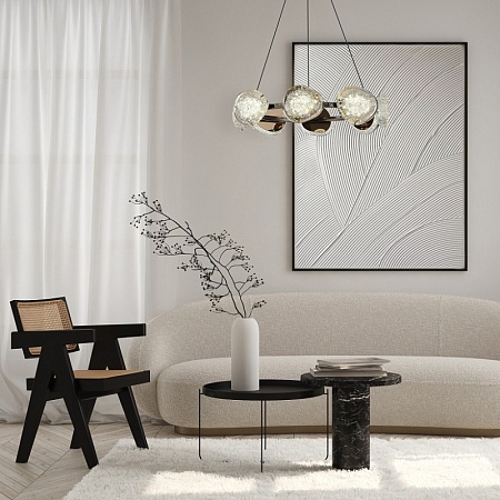 Светильник настенный ST-Luce золотистый / прозрачный LED 1*15W 4000K SL6018.203.15 - фото