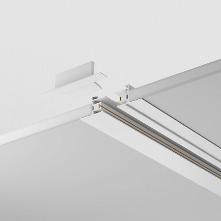 Трековая система Technical встраиваемая однофазная (220 Вольт) белая 300x300x300 TS-Z-300-TR022-1-GU10-W
