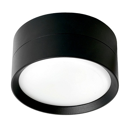 Светильник потолочный Feron HL357 12W, 230V, GX53, черный - фото