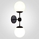 Бра Modo 2 Globes Black And White Glass Imperiumloft 84941-22 - фото