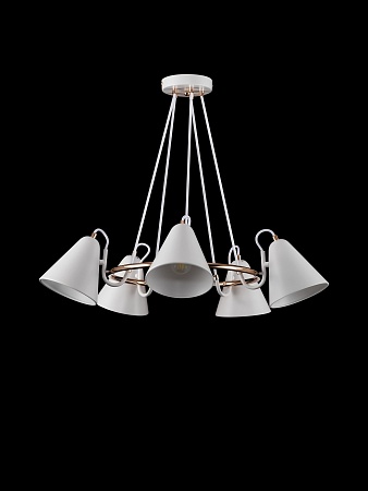 Люстра Freya FR8001PL-05WG - фото