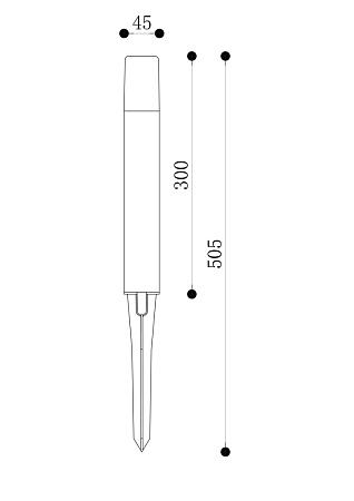 Ландшафтный светильник Outdoor Talpa O416FL-L3B3K1 - фото