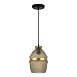 Светильник подвесной ST-Luce Черный/Янтарный E27 1*40W SL1661.403.01 - фото