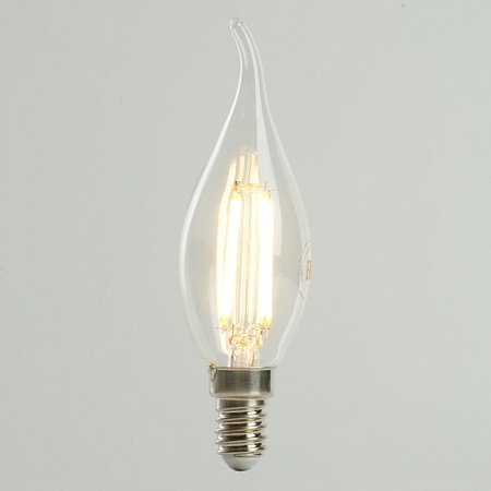 Лампа светодиодная Feron.PRO LB-1216 Свеча на ветру E14 960LM 6W 175-265V 2700K - фото