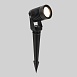 Ландшафтный поворотный светильник Landscape LED 3000K черный IP54 043 FL LED черный Elektrostandard - фото