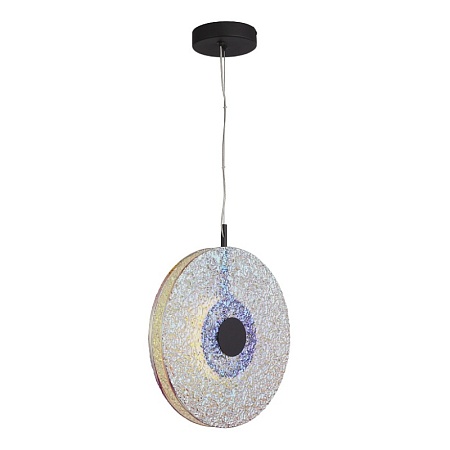 Светильник подвесной ST-Luce черный/радужный LED 1*8W 4000K SL6142.423.01 - фото