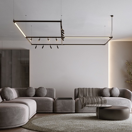 Module System Трековый светильник 18W 3000K (черный) 85177/01 Elektrostandard - фото