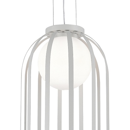 Светильник подвесной ST-Luce Белый/Белый E27 1*60W SL6129.503.01 - фото