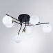 Потолочная люстра Arte Lamp GEMINI A2243PL-6BK - фото