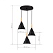 Светильник подвесной Черный/Черный E27 3*40W SLE1255-423-03 - фото
