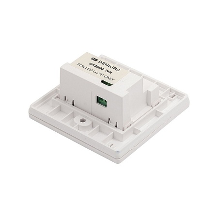 DK3050-WH Светильник встраиваемый в стену, IP 20, LED 3000, 1 Вт, белый, пластик - фото