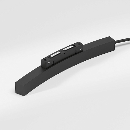 Slim Magnetic Блок питания 100W для радиусного шинопровода черный Ø 1200mm 95057/00 Elektrostandard - фото