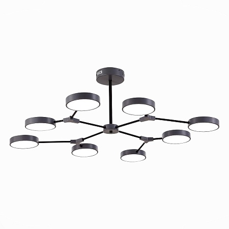 Светильник потолочный Серый,Черный/Серый LED 8*10W SLE6003-702-08 - фото