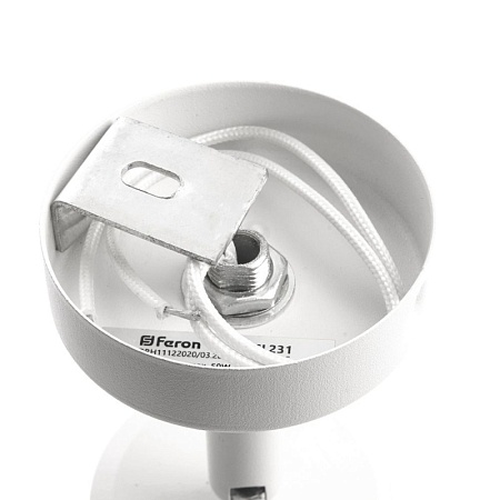 Светильник Feron ML233 LUNA настенно-потолочный под лампу GU10, белый - фото