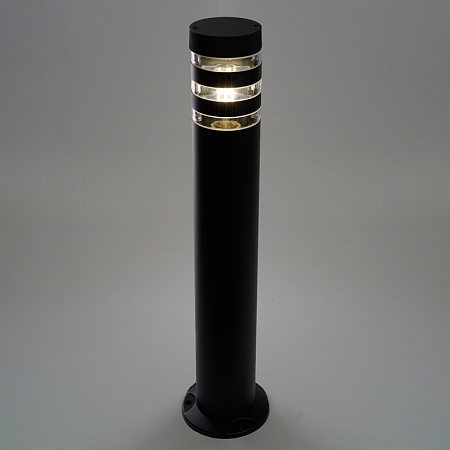 Светильник садово-парковый Feron DH0809, столб, E27 230V, черный - фото