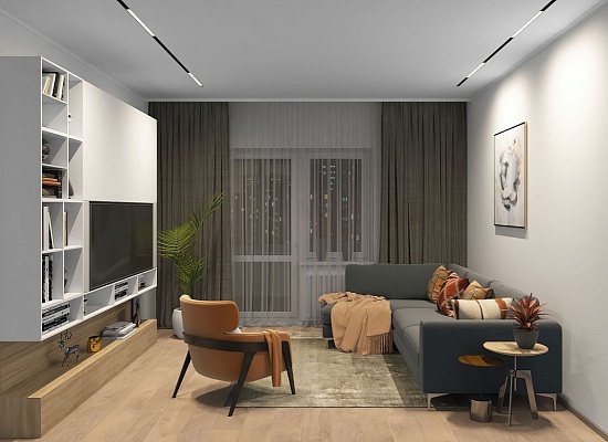 Светильник на шине Denkirs SMART LINEAR DK8005-BK - фото