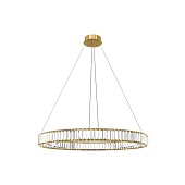 10135/800 Gold Подвесной светильник LOFT IT Crystal ring