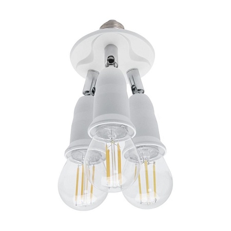 Патрон для ламп 230V Е27-3*Е27, LH62 - фото