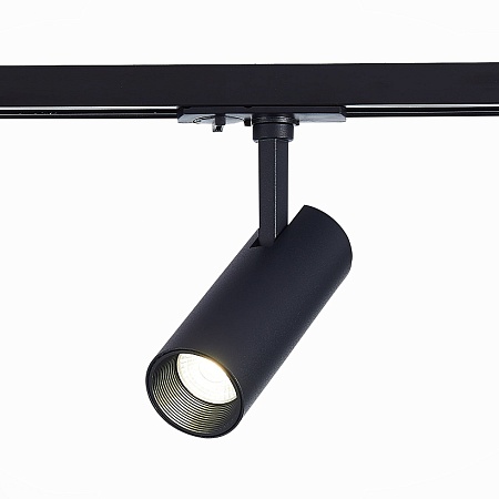 Св-к трек. Черный LED 1*10W 3000K 900Lm Ra≥90 36° IP20 L137xW49xH171 100-240V ST350.436.10.36 - фото