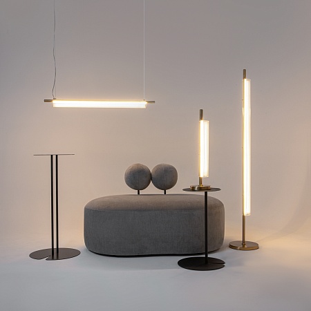 Напольный светильник (торшер) Maytoni Loom MOD258FL-L15BS3K - фото
