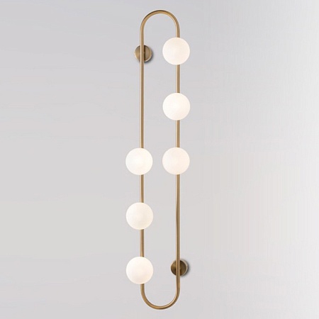 Настенное Бра Hoop Wall H115 Gold Imperiumloft 213736-26 - фото