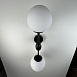 Бра Modo 2 Globes Black And White Glass Imperiumloft 84941-22 - фото
