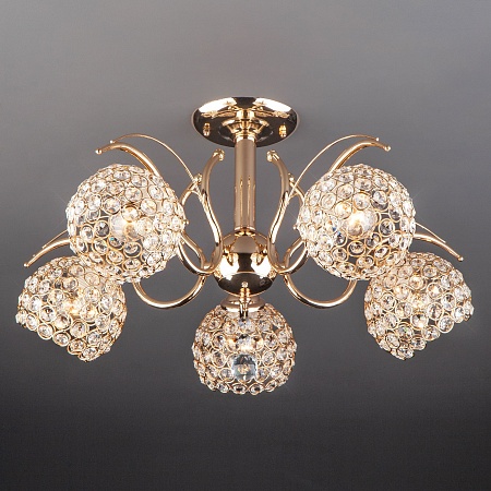 Потолочный светильник Eurosvet 7777/5 золото - фото