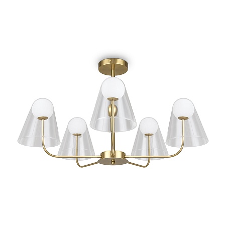 Подвесной светильник Freya Doublety FR5382PL-05BS - фото