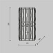 Настенный светильник (бра) Maytoni Facet MOD094WL-01G - фото